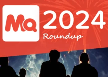 People watching Fireworks under the text MQ 2024 Roundup