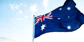 The Australian Flag. RBA decision February